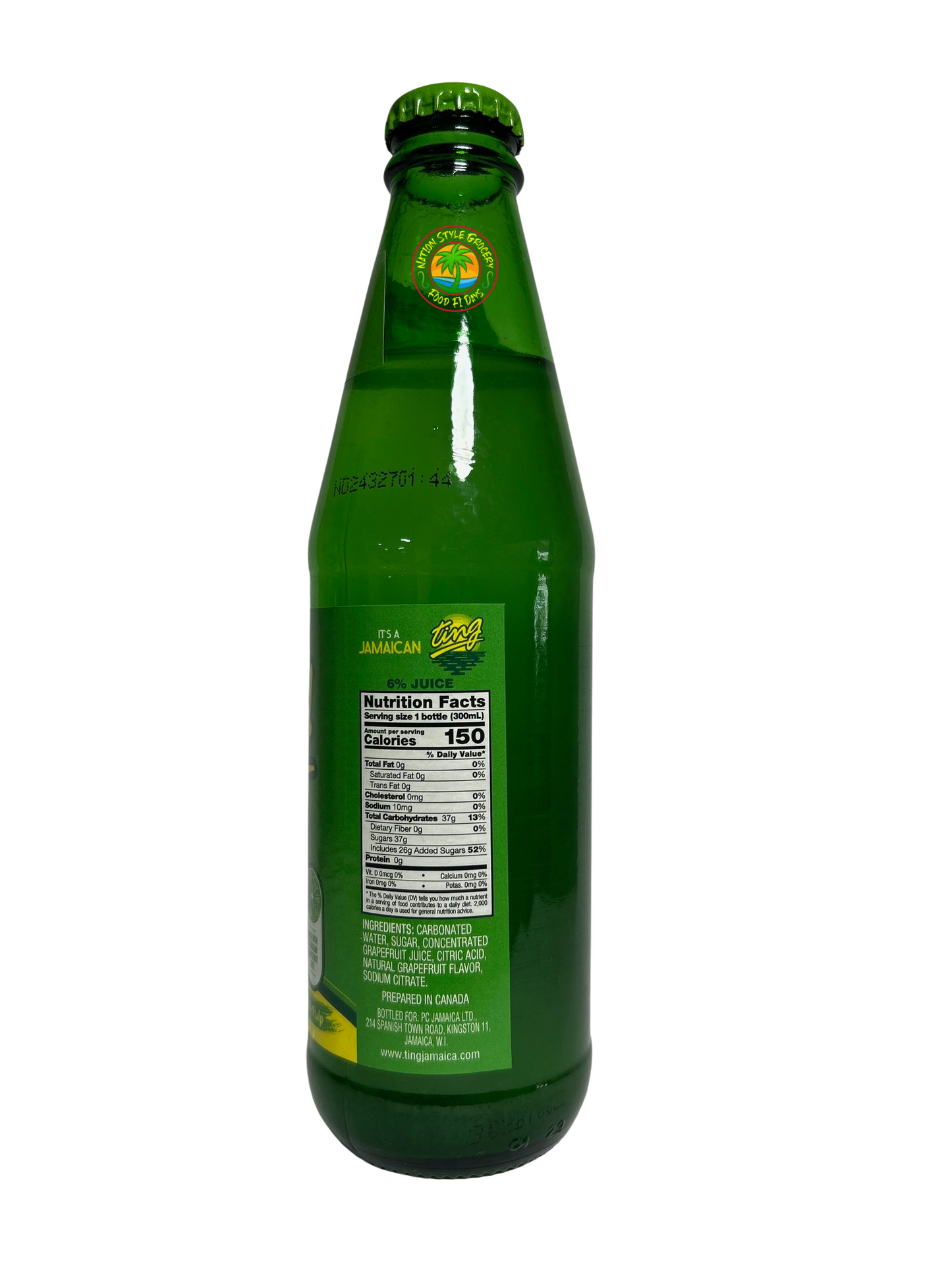 Ting Flavoured Drink- Glass