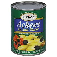 Grace Ackees in Salt Water, 19 oz